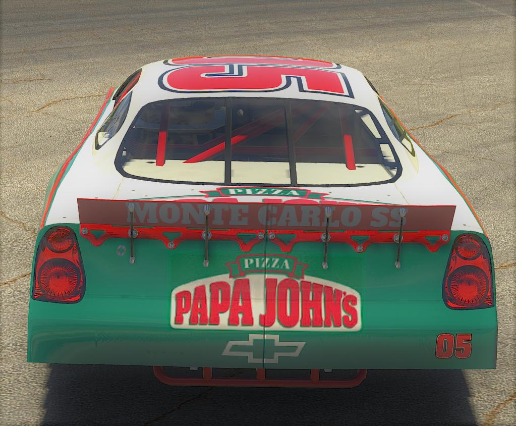 Preview of PAPA JOHNs PIZZA Chevrolet Late Model by Christopher Rives