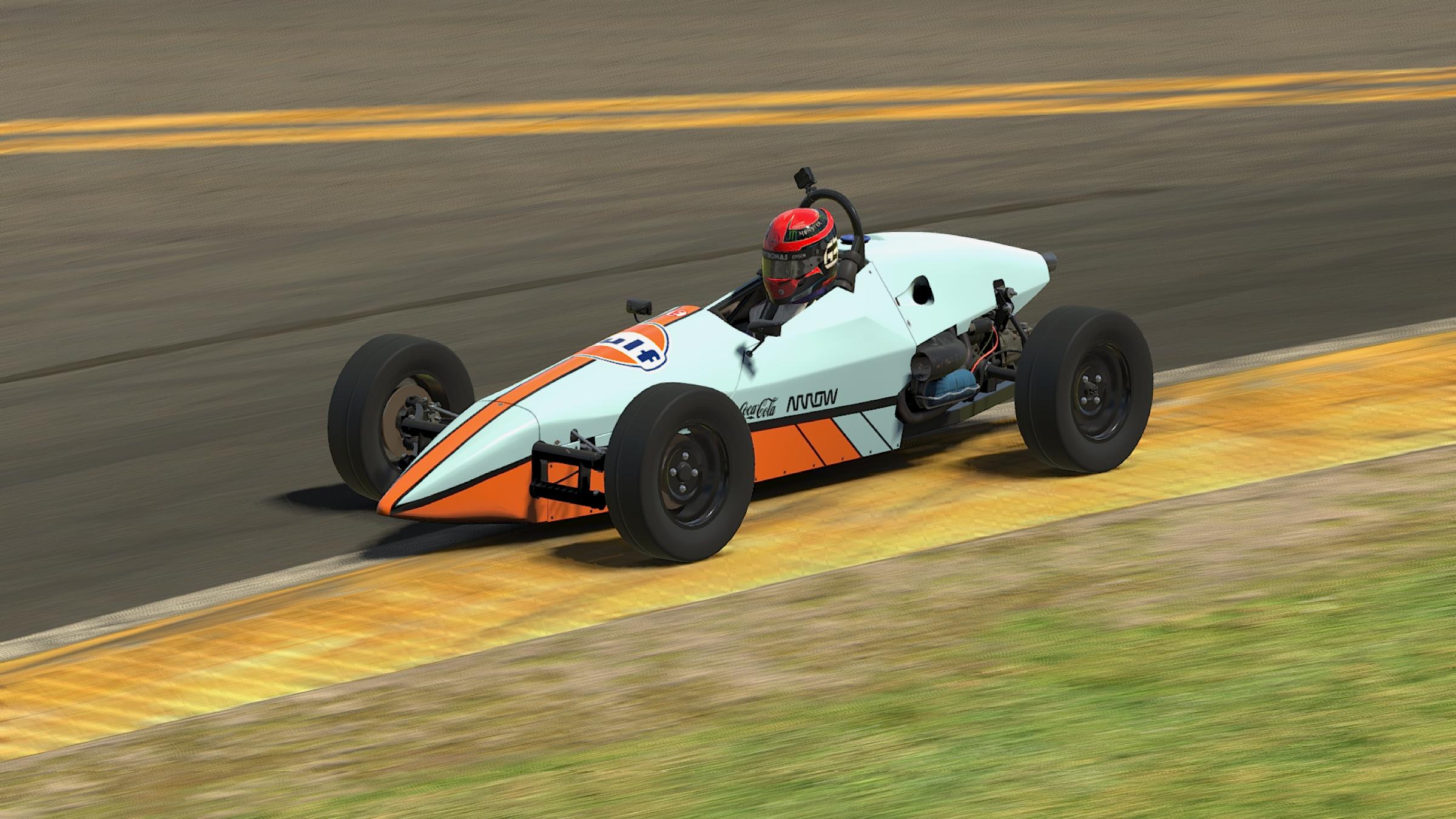 Preview of McLaren F1 Gulf Livery 2021 - Formula Vee by Rocco V Procaccini