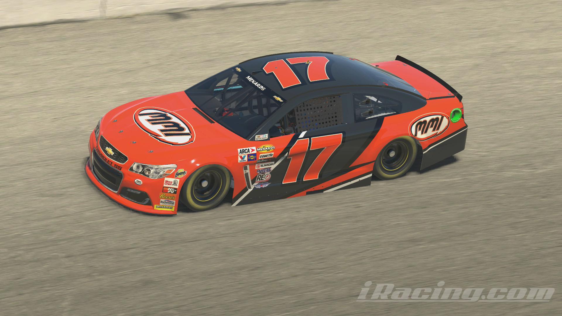 Amber Slagle 2021 ARCA Chevy SS by Vic Bloom - Trading Paints