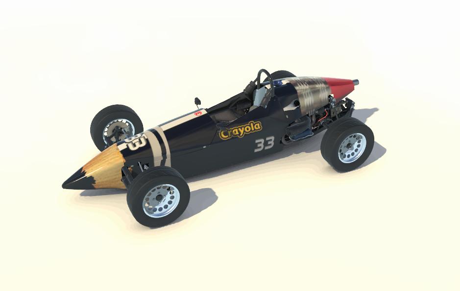 Preview of Formula Vee Crayola - Black by Sean Anderton