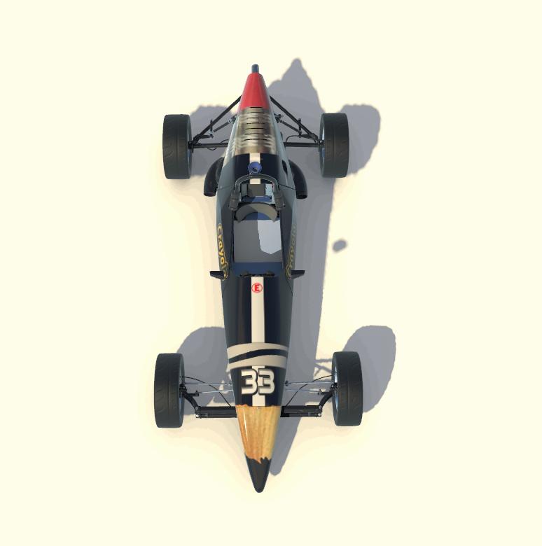 Preview of Formula Vee Crayola - Black by Sean Anderton