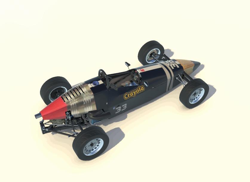 Preview of Formula Vee Crayola - Black by Sean Anderton