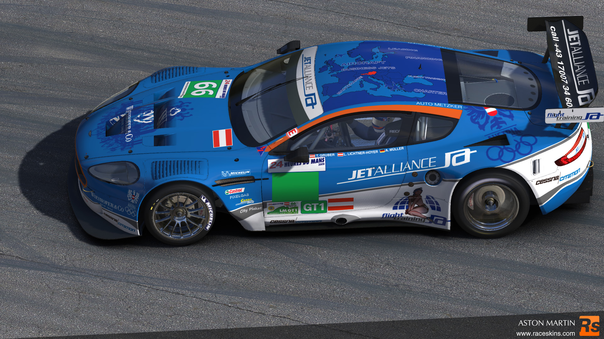 Preview of Jetalliance Racing Le Mans 2009 #66  by Danny Bouwes