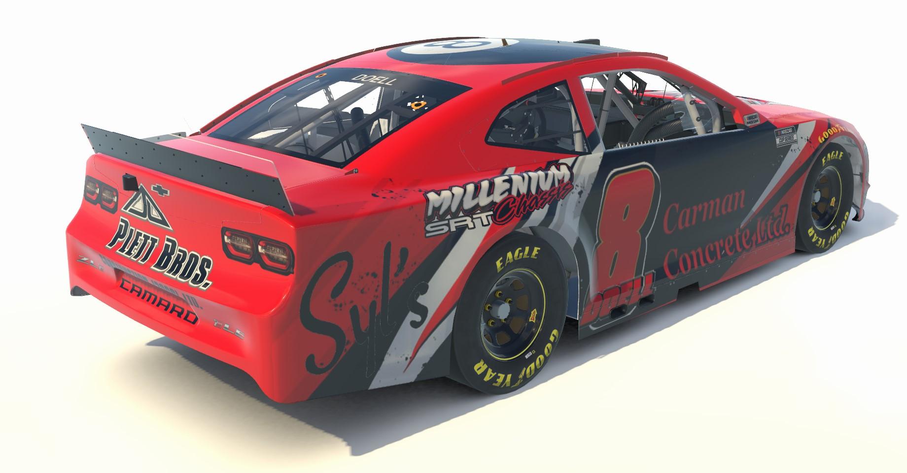 Preview of Chevrolet Camaro ZL1 Gen 6- #8 Tyler Doell by Brenda Doell
