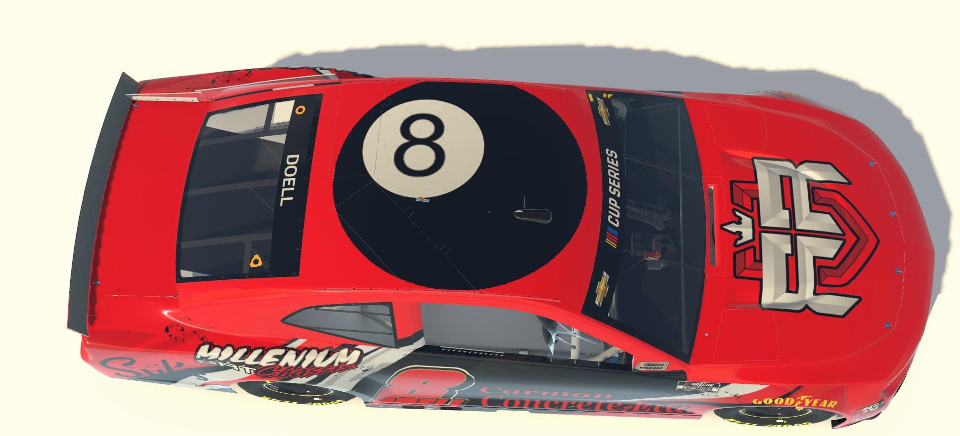 Preview of Chevrolet Camaro ZL1 Gen 6- #8 Tyler Doell by Brenda Doell