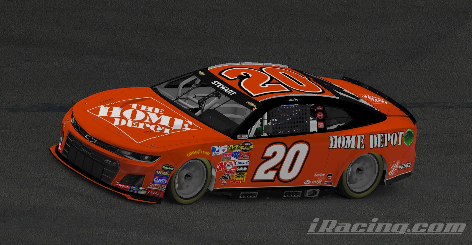 Preview of 2006 Tony Stewart Home Depot NextGen Camaro *CUSTOM NUMBER* by Aly Osman