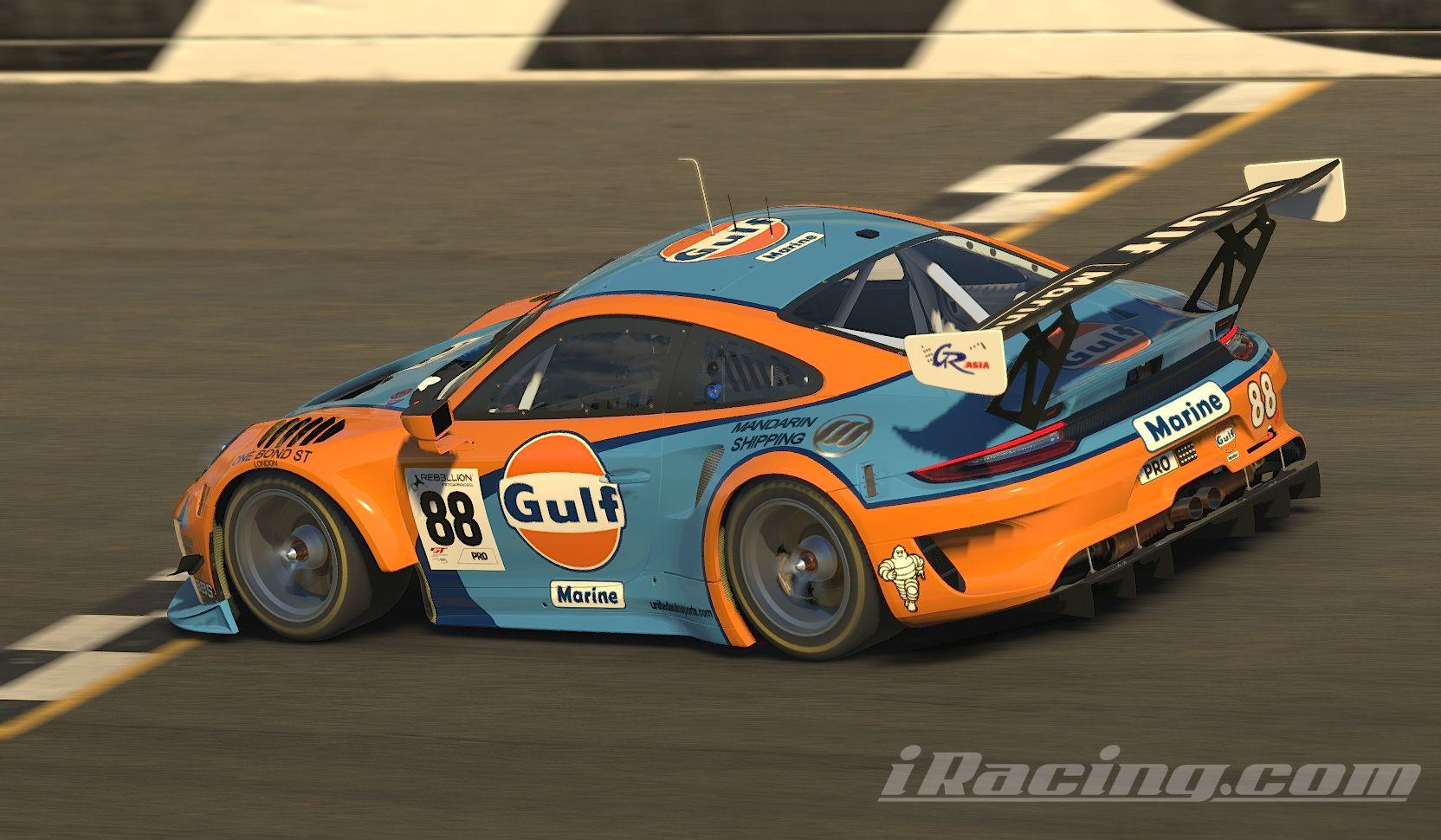 Preview of United Autosports Gulf Marine Throwback by Stephane Parent
