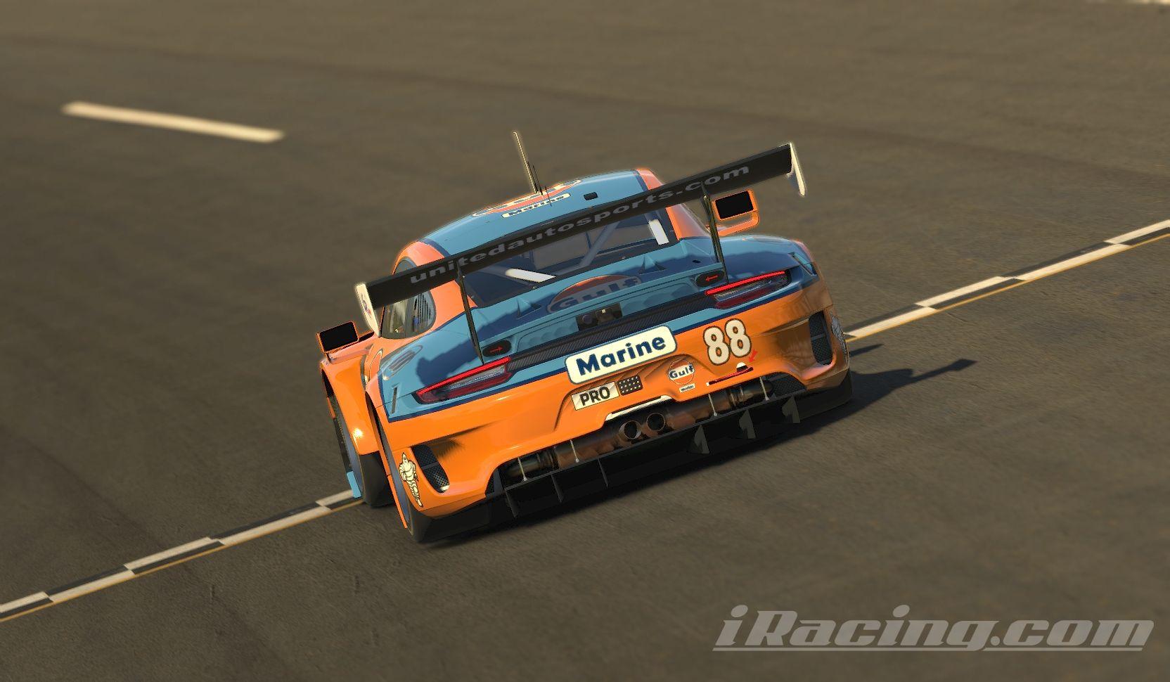 Preview of United Autosports Gulf Marine Throwback by Stephane Parent