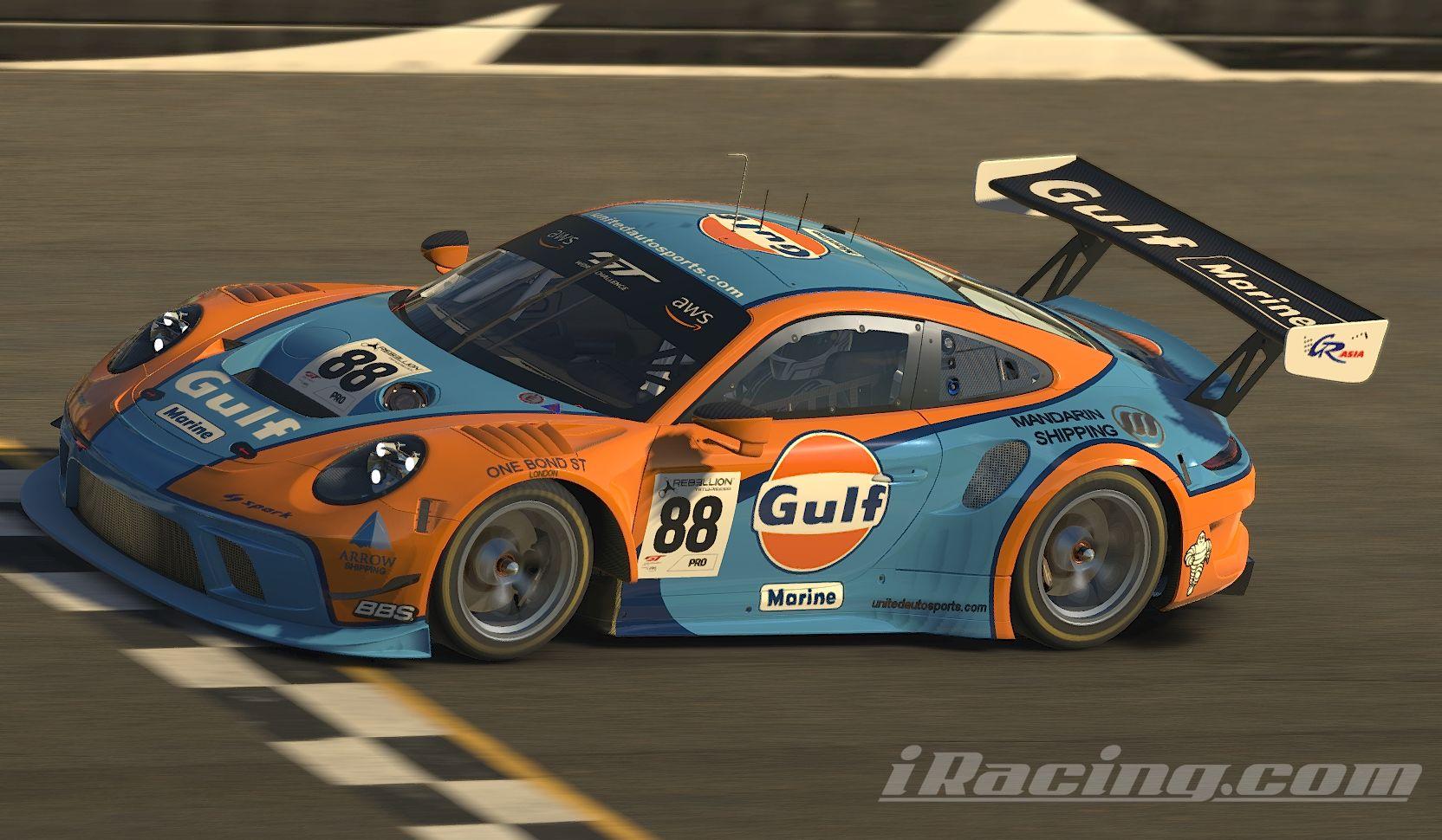 Preview of United Autosports Gulf Marine Throwback by Stephane Parent