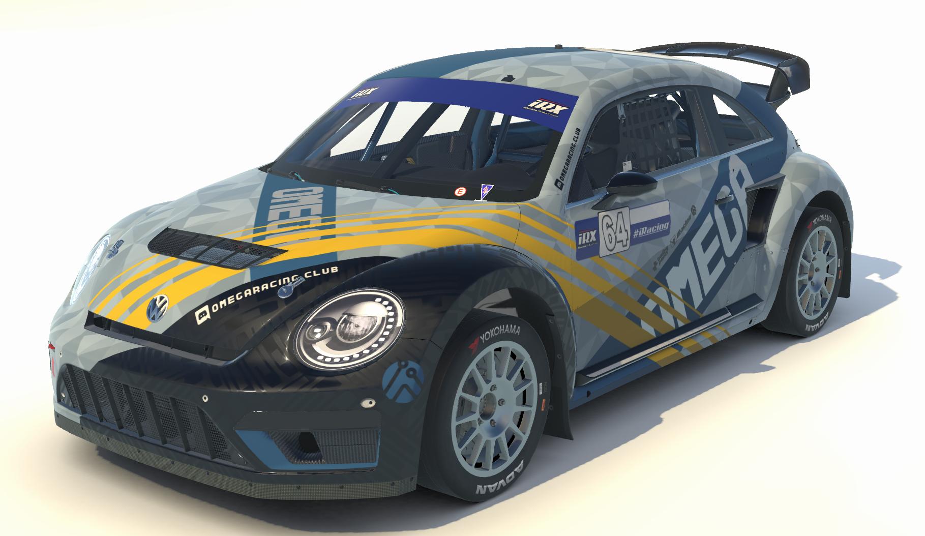 Vw Racing Blue Blue Omega Racing VW Beetle Lite by Adnan A. - Trading Paints