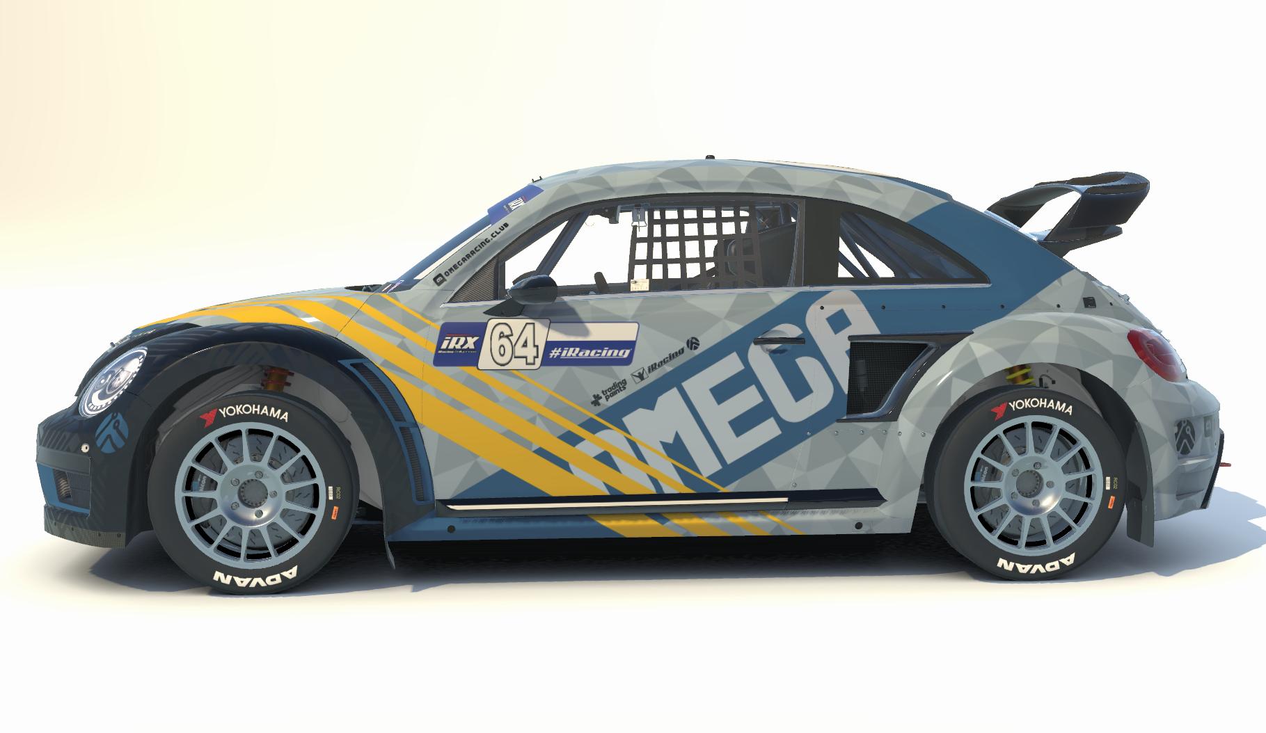 Vw Racing Blue Blue Omega Racing VW Beetle Lite by Adnan A. - Trading Paints