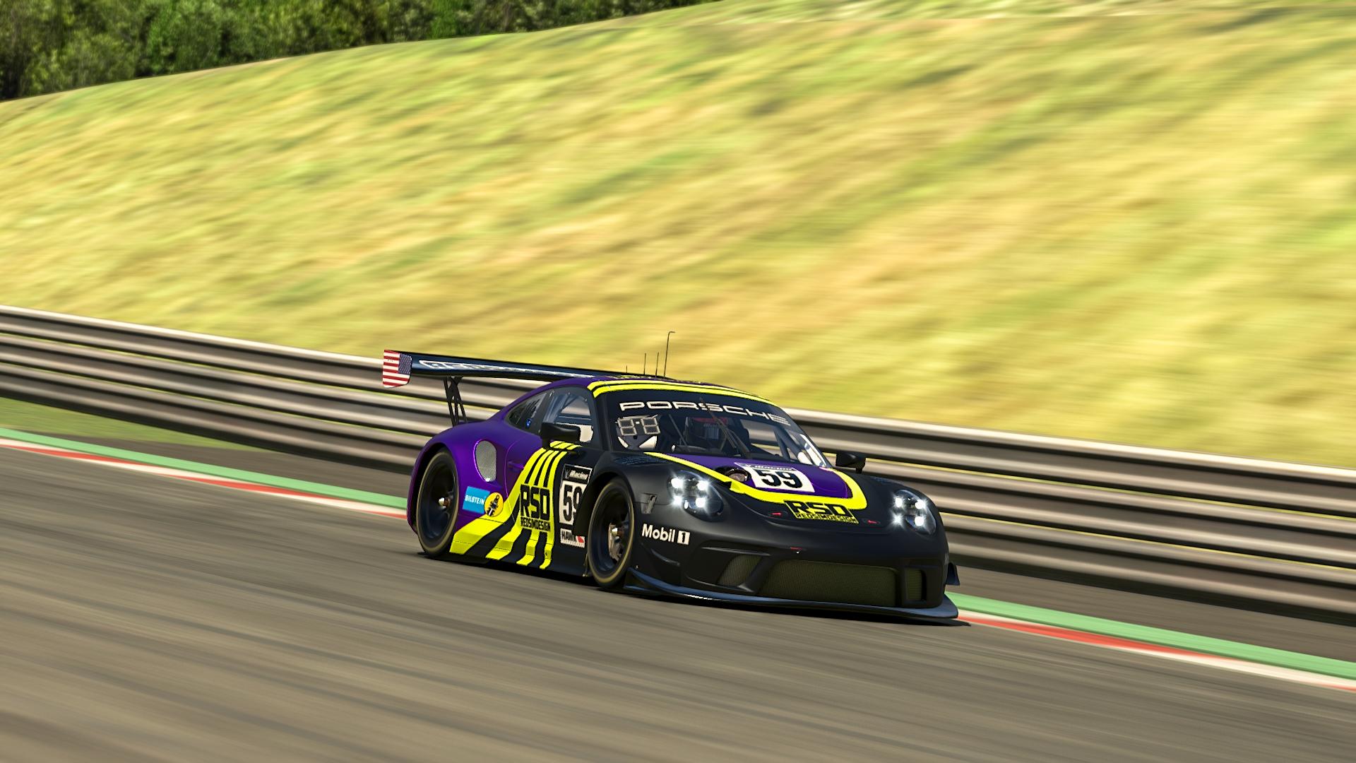 Red Sim Design Porsche 911R GT3 by Blaine Sparling - Trading Paints