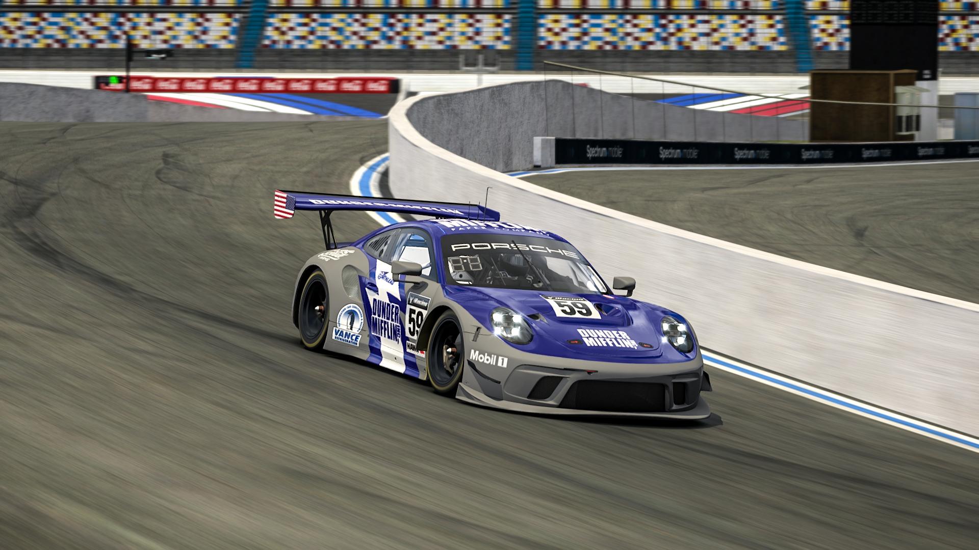 Preview of Dunder Mifflin (The Office TV Show) 911 GT3 R by Blaine Sparling