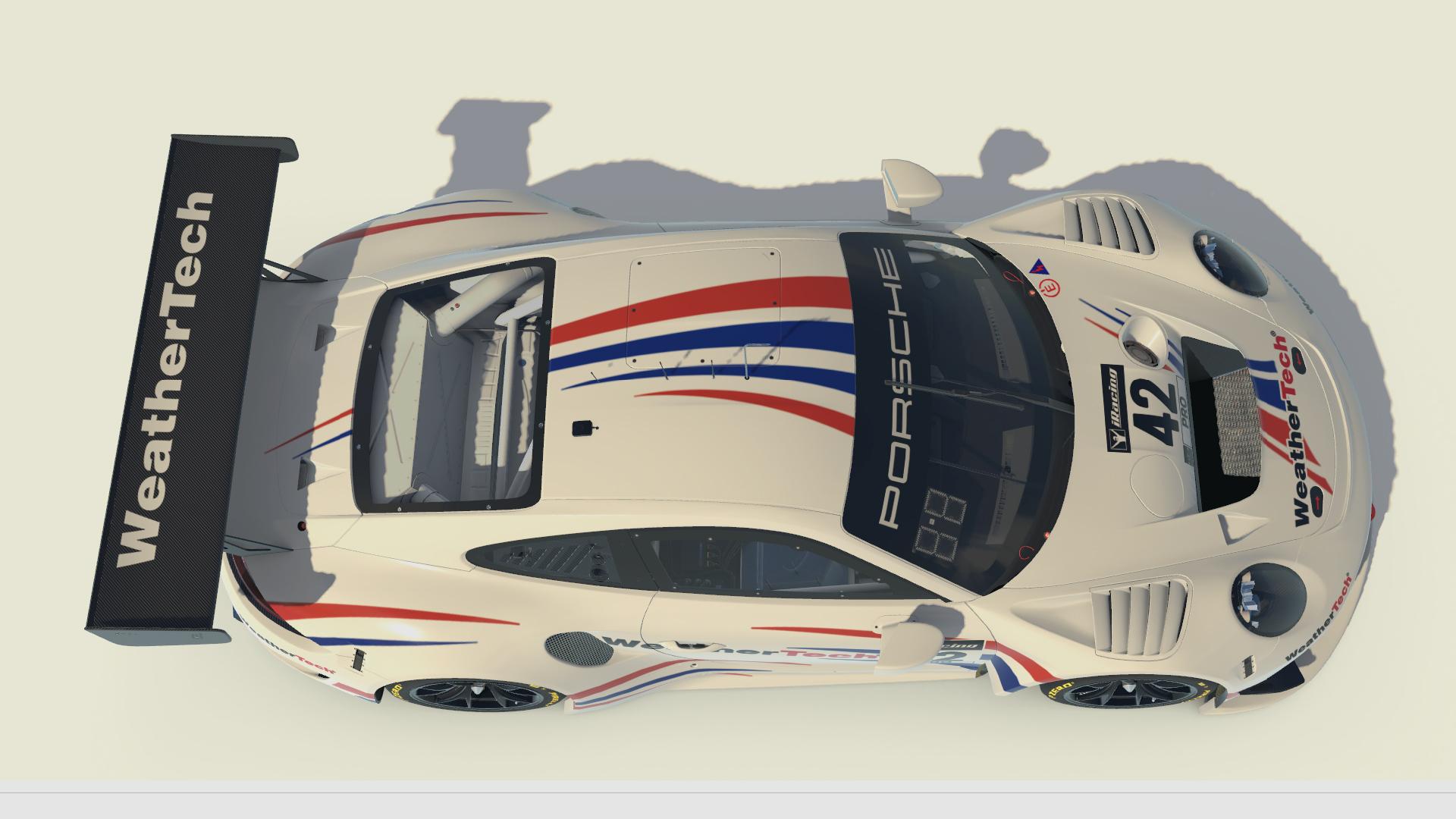 Preview of WeatherTech Porsche 911R GT3 Pro by Bill Krause