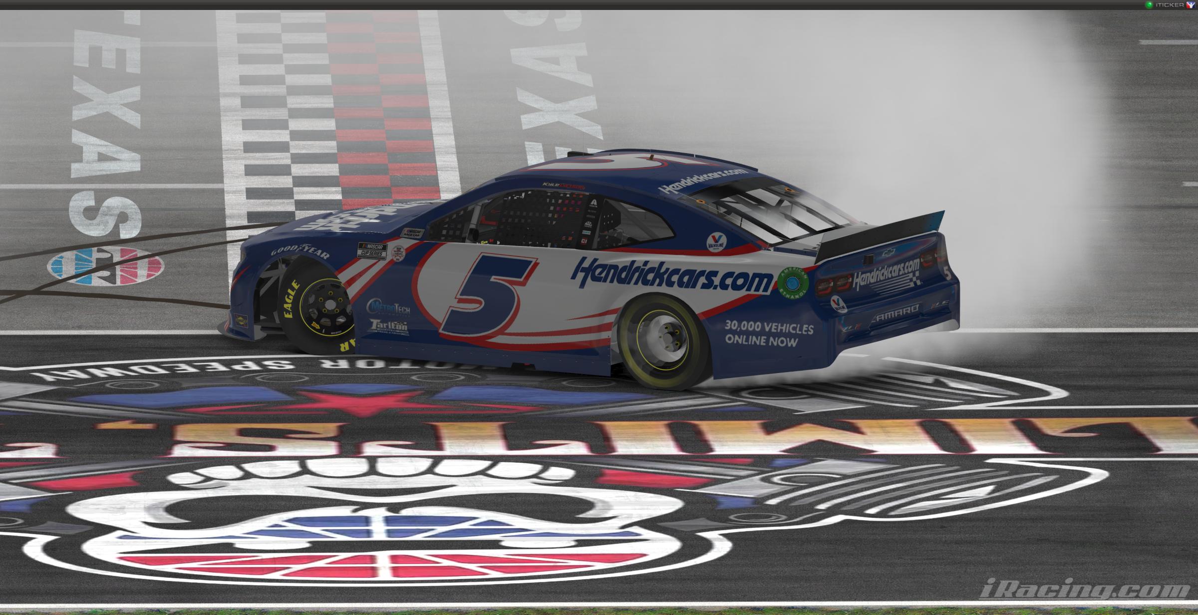 Preview of Kyle Larson #5 Hendrickcars.com V3 2021 NASCAR Cup Series With Custom Number by Ryan Broderick