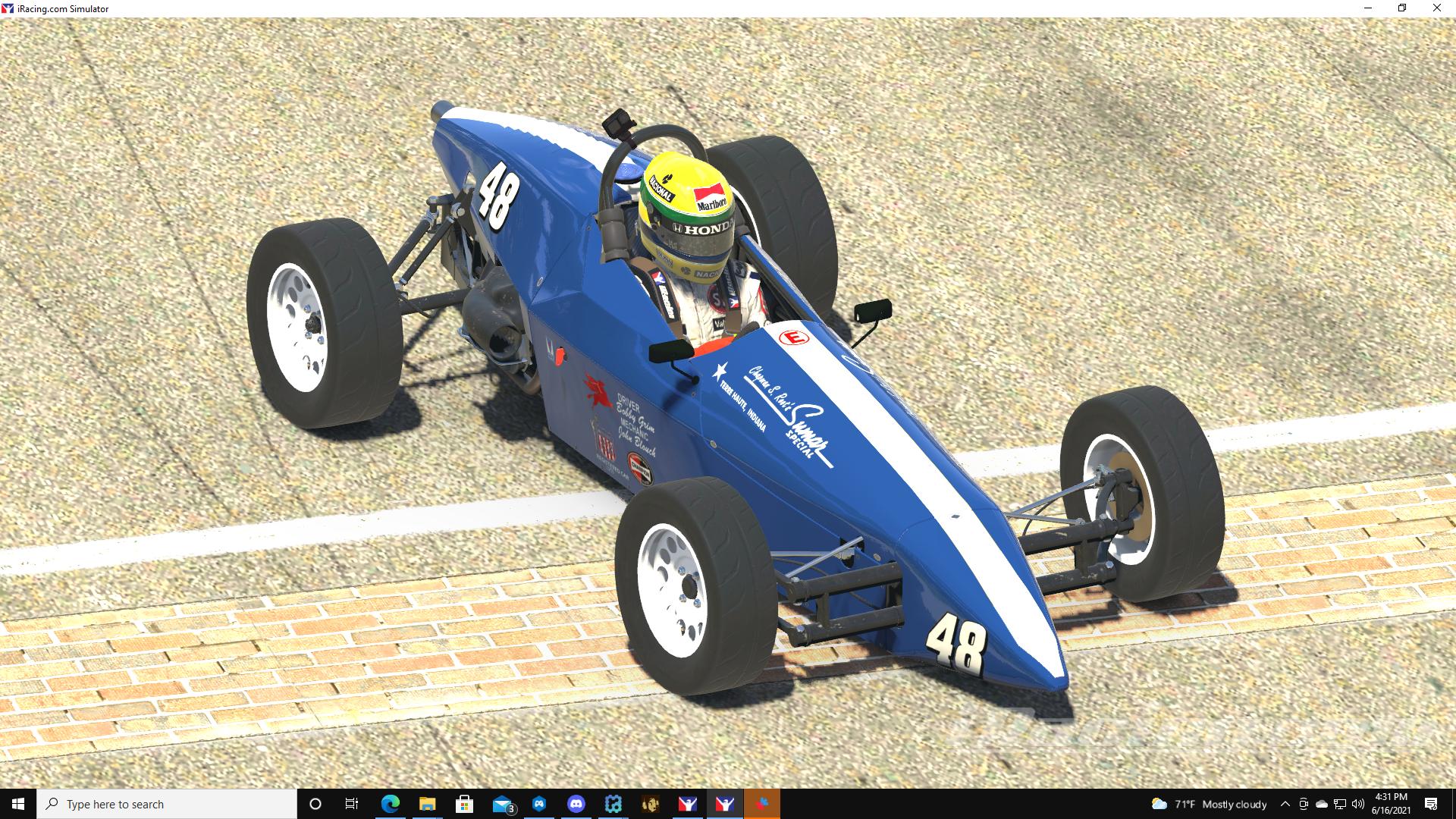 Preview of Formula Vee Sumar Special TGA by Charlie Hamilton Jr