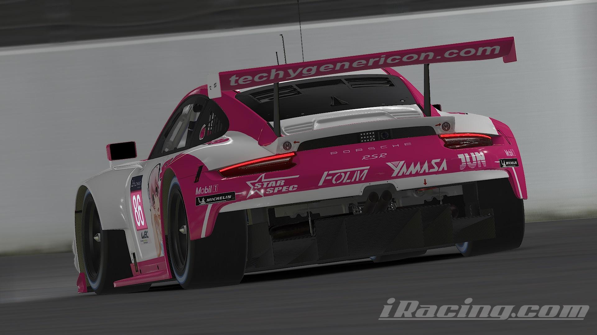 Preview of Super Sonico Porsche 911 RSR by Garrett Hess