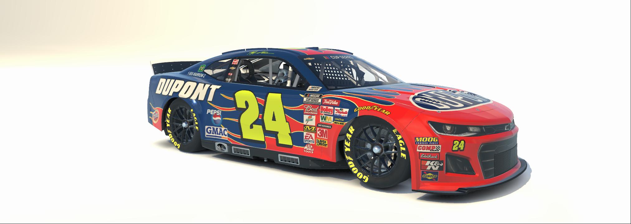 Preview of 2003 Jeff Gordon Dupont 24 car by Matt Tomelleri