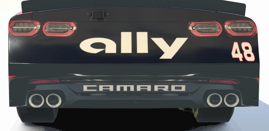Preview of Jimmy Johnson 2020 Earnhardt/Petty Throwback by Gary G.