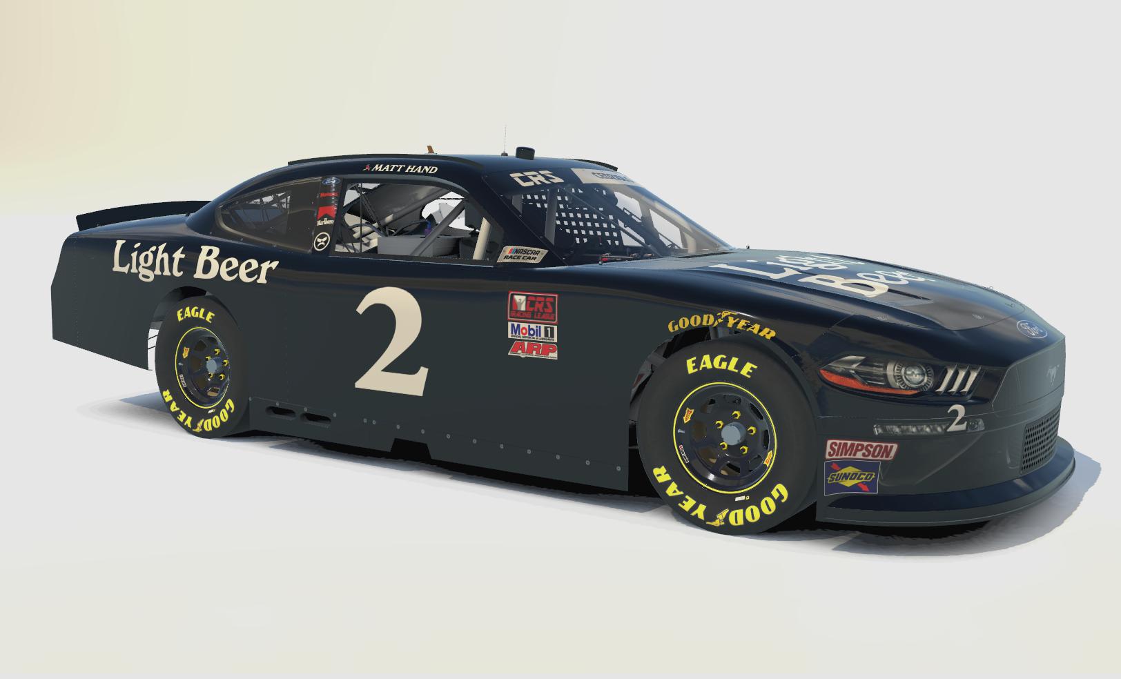 Preview of Light Beer NASCAR Xfinity Ford Mustang by Travis C.