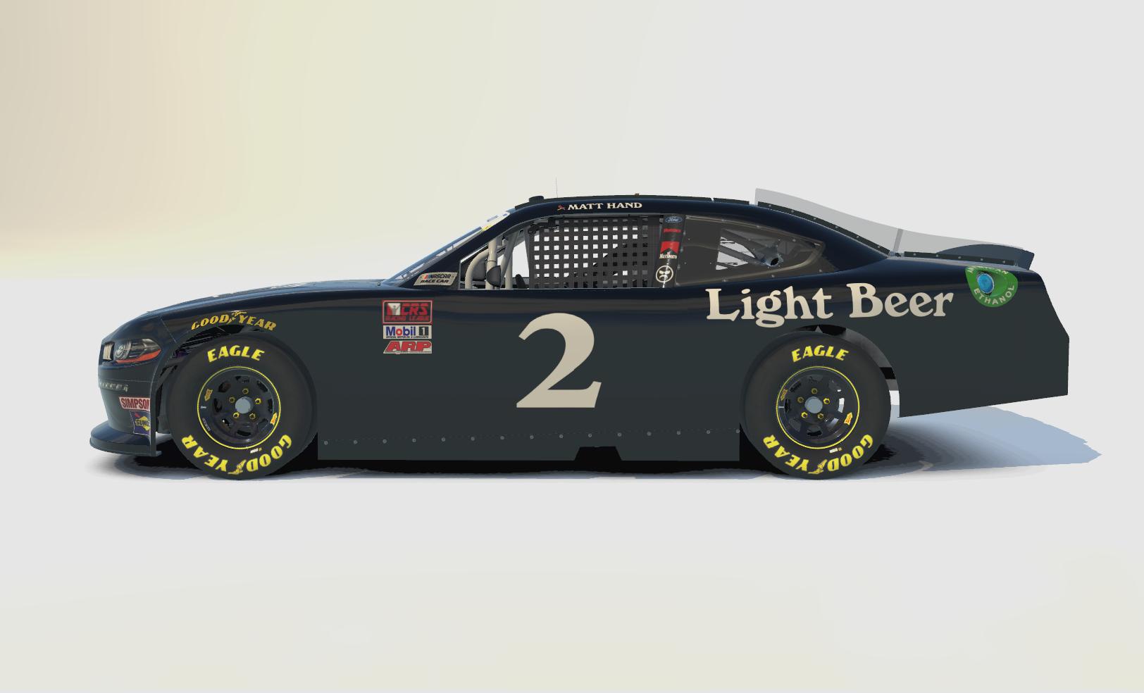 Preview of Light Beer NASCAR Xfinity Ford Mustang by Travis C.