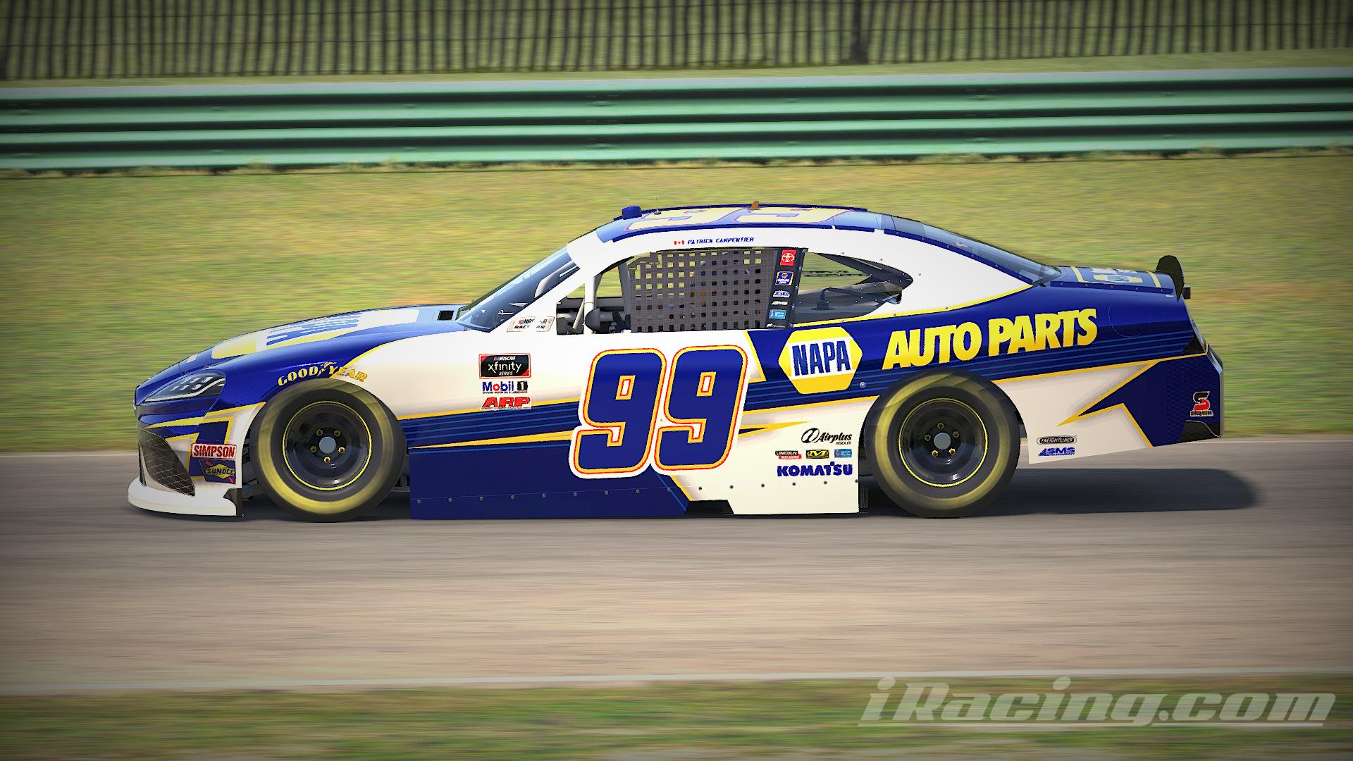 Preview of Napa Xfinity Supra by Justin Teel