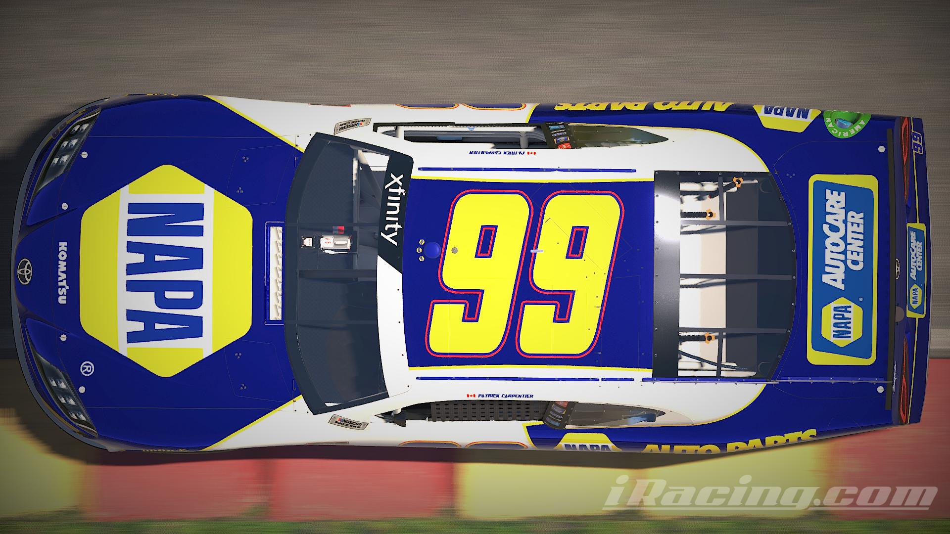 Preview of Napa Xfinity Supra by Justin Teel