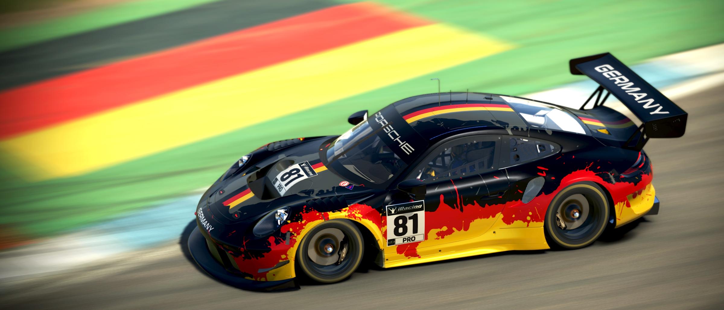 Preview of Porsche 911 GT3 R Deutschland / Germany (Club DEATCH) by Markus Römer