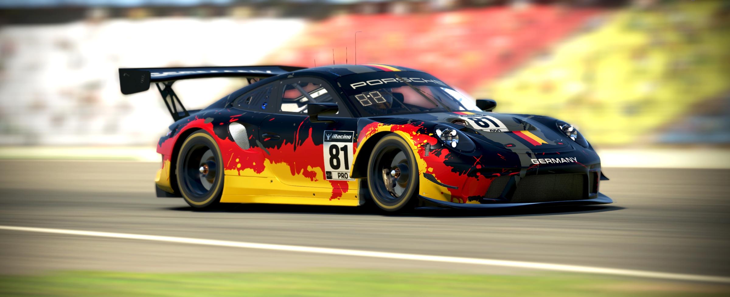 Preview of Porsche 911 GT3 R Deutschland / Germany (Club DEATCH) by Markus Römer