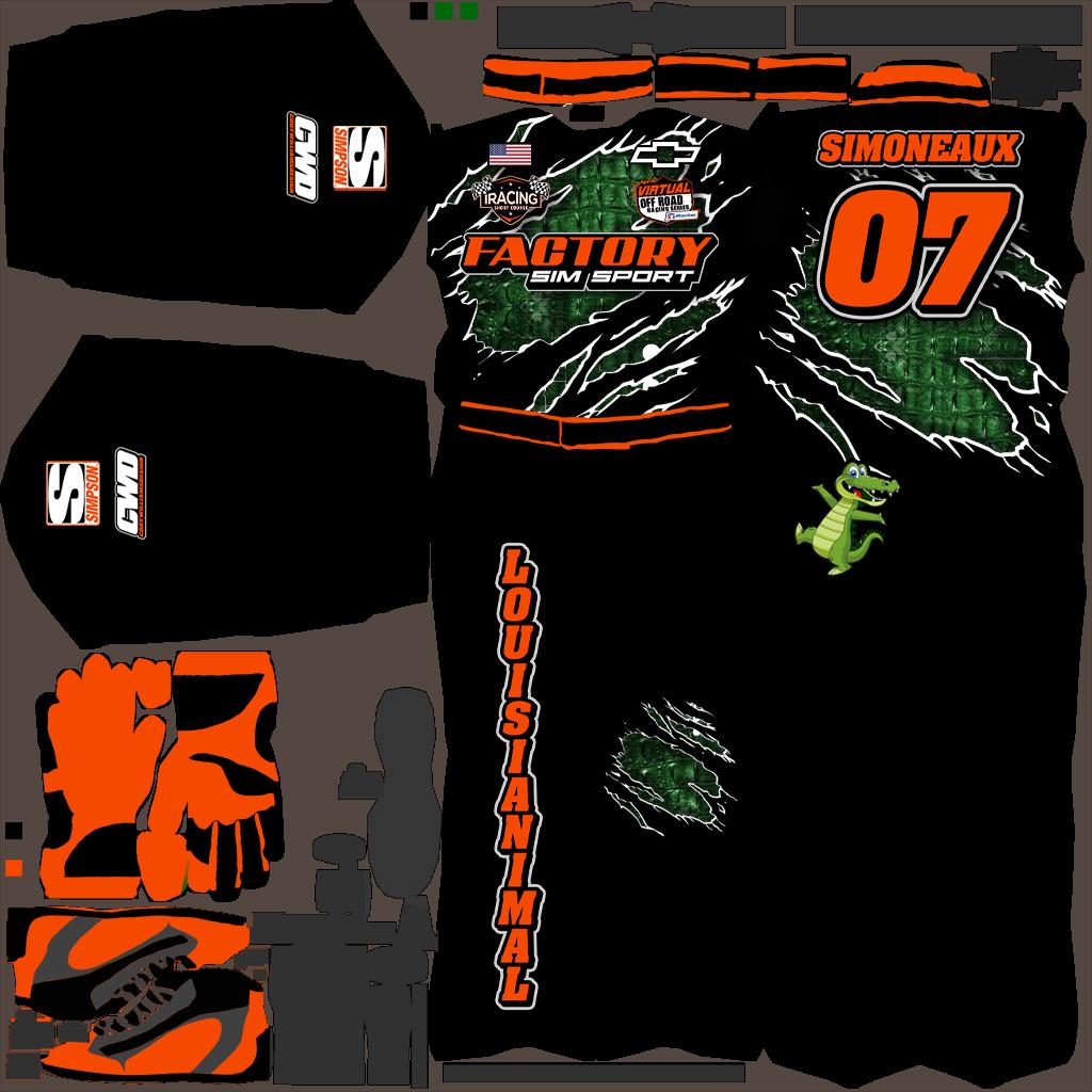 Preview of Bryce Simoneaux Driver Suit! by Cody G Williams