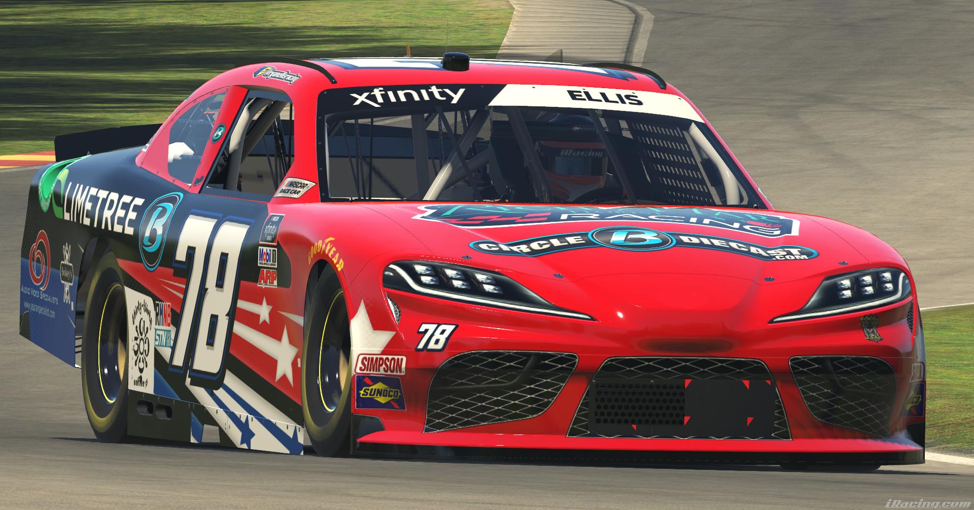 Preview of 2021 Ryan Ellis Rich Mar Florist Circle B Diecast Road America Number *Updated 7-1-21* by Ben Horton