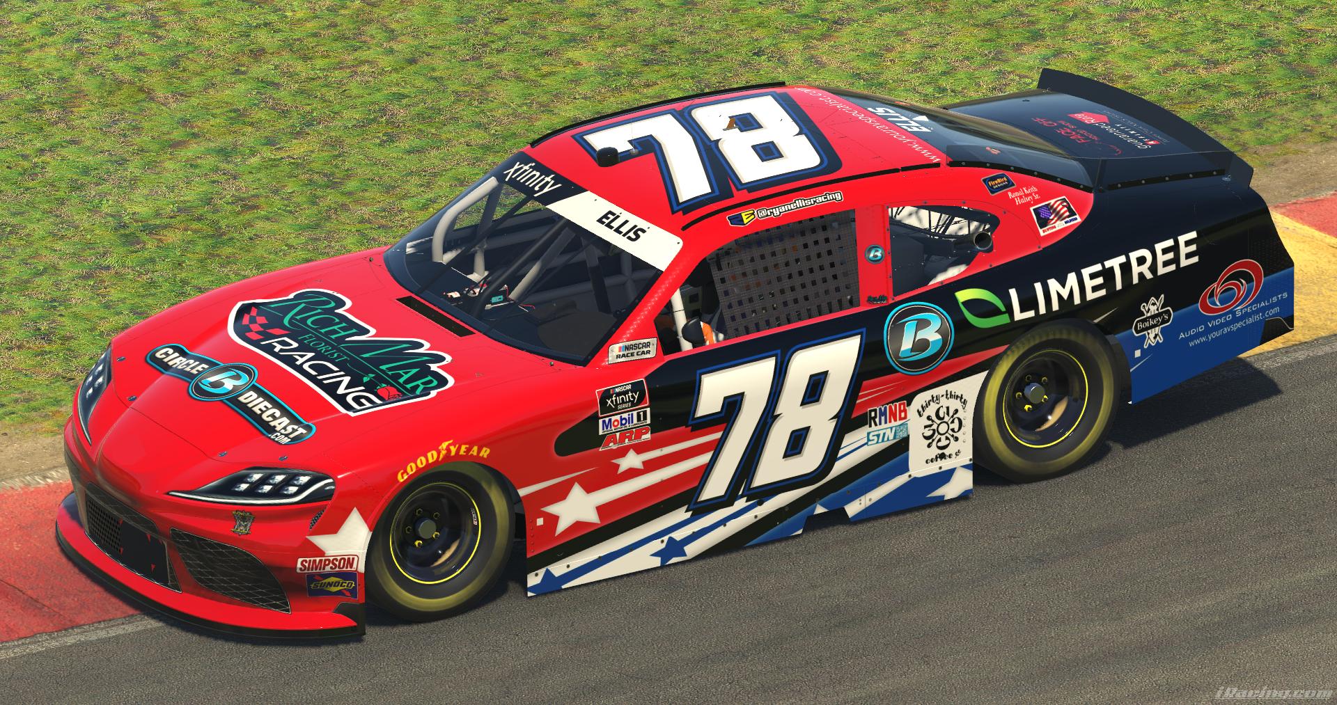 Preview of 2021 Ryan Ellis Rich Mar Florist Circle B Diecast Road America Number *Updated 7-1-21* by Ben Horton