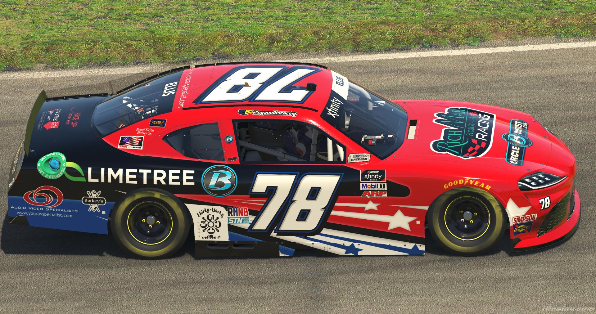 Preview of 2021 Ryan Ellis Rich Mar Florist Circle B Diecast Road America Number *Updated 7-1-21* by Ben Horton