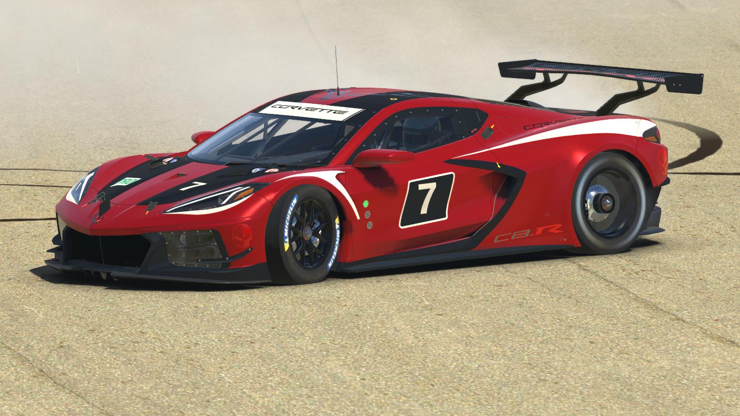 Preview of Corvette C8.R GTE - Red Metallic by Sean Dube