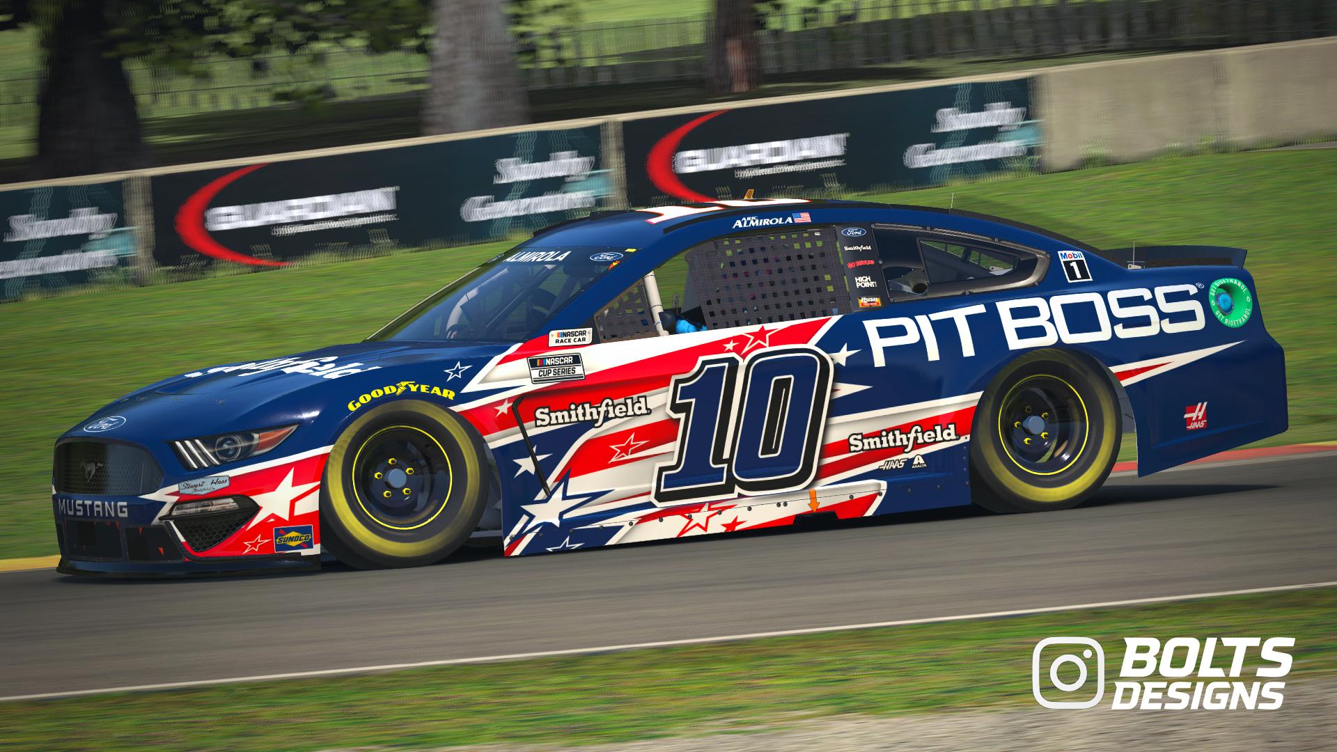 Preview of Aric Almirola 2021 Smithfield / Pit Boss (No Number) by Roberto Ramirez