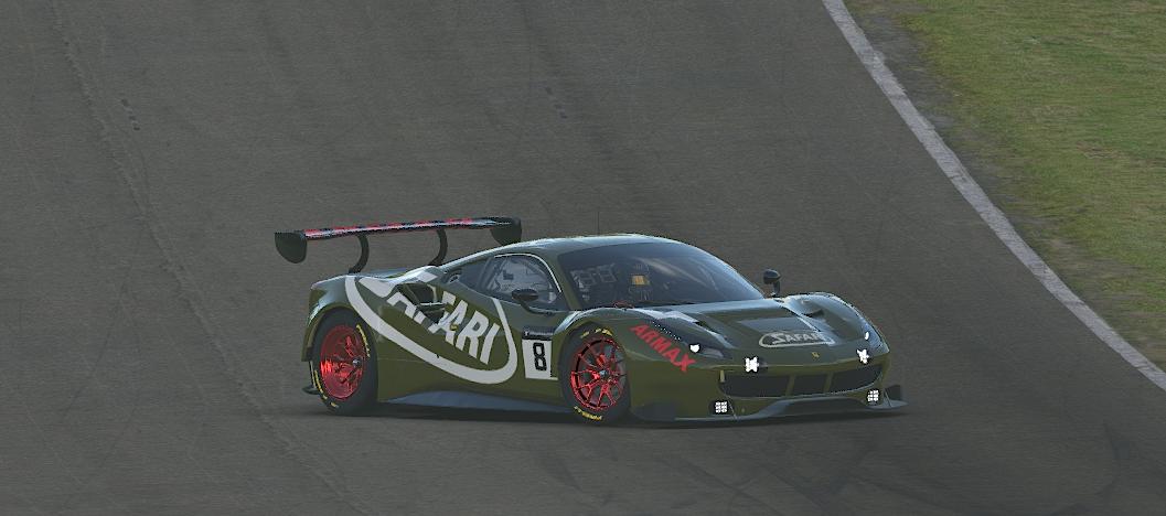Preview of Safari MILITARY GREEN Ferrari 488 GT3 by Jason L.