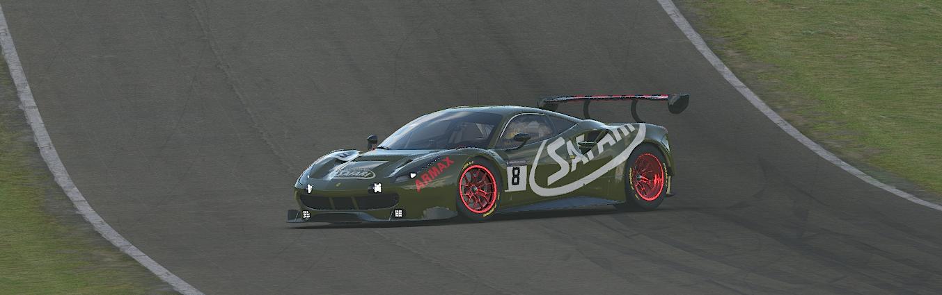 Preview of Safari MILITARY GREEN Ferrari 488 GT3 by Jason L.