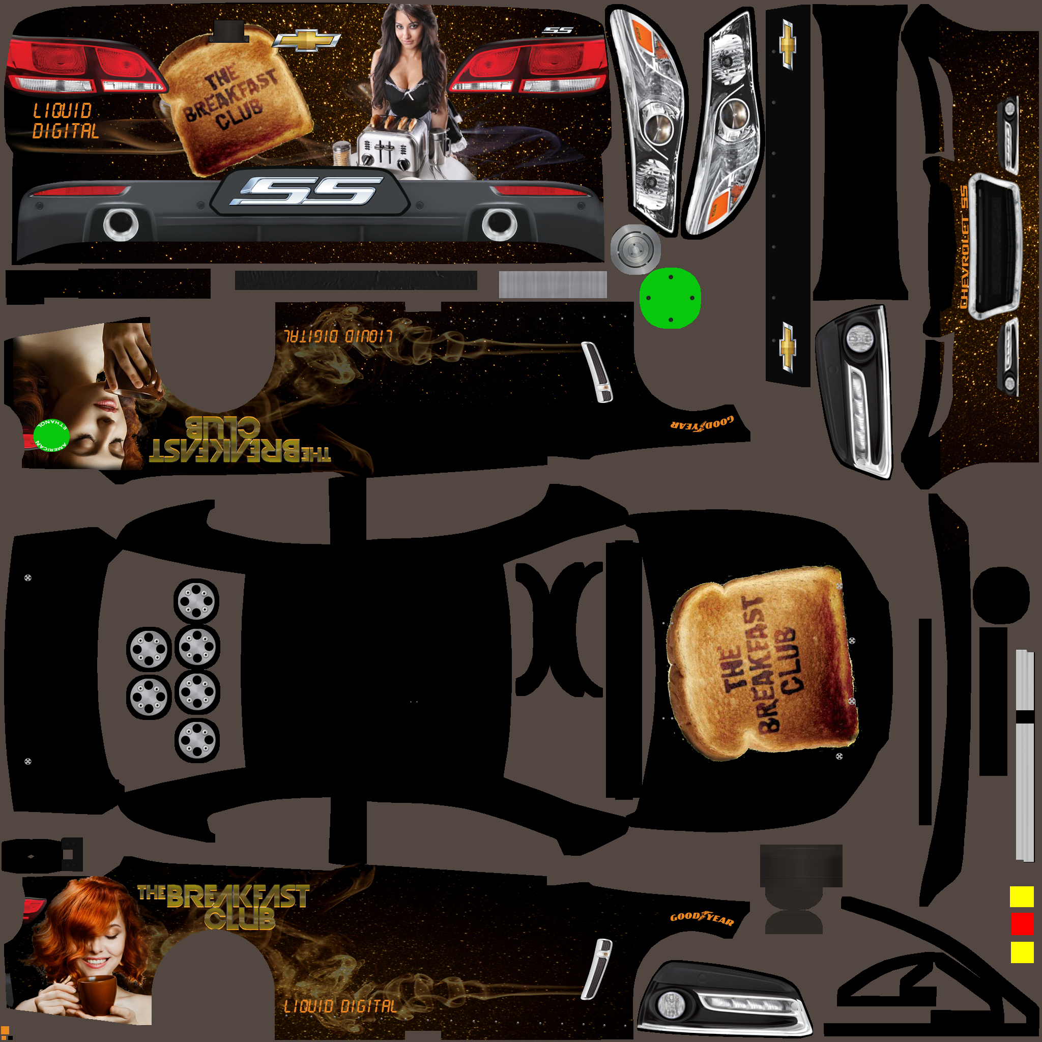Breakfast Club Chevy by Michael Lathrop - Trading Paints