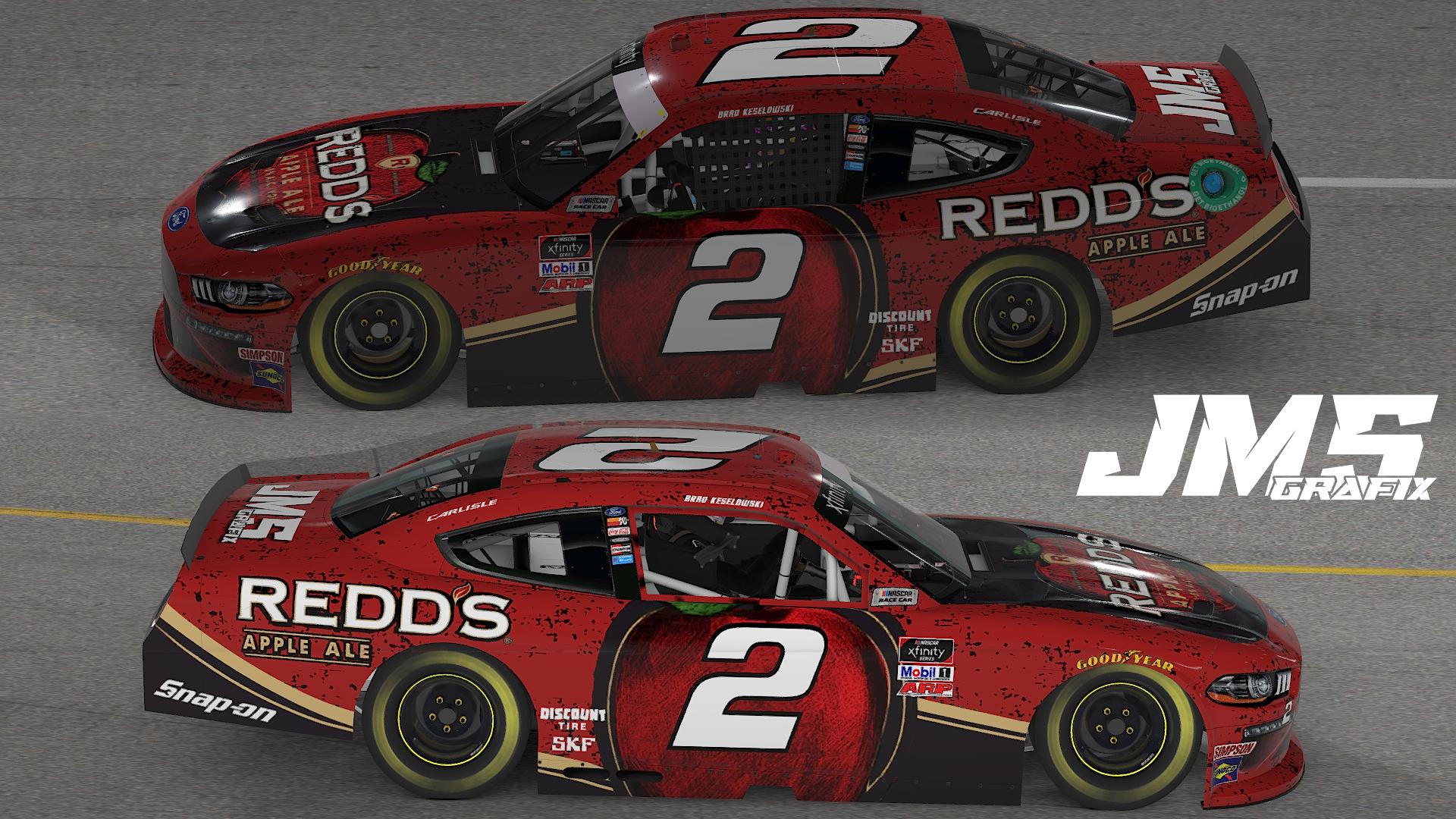 Preview of Brad Keselowski Redds Apple Ale | 2013 Replica by Jackson Menchu