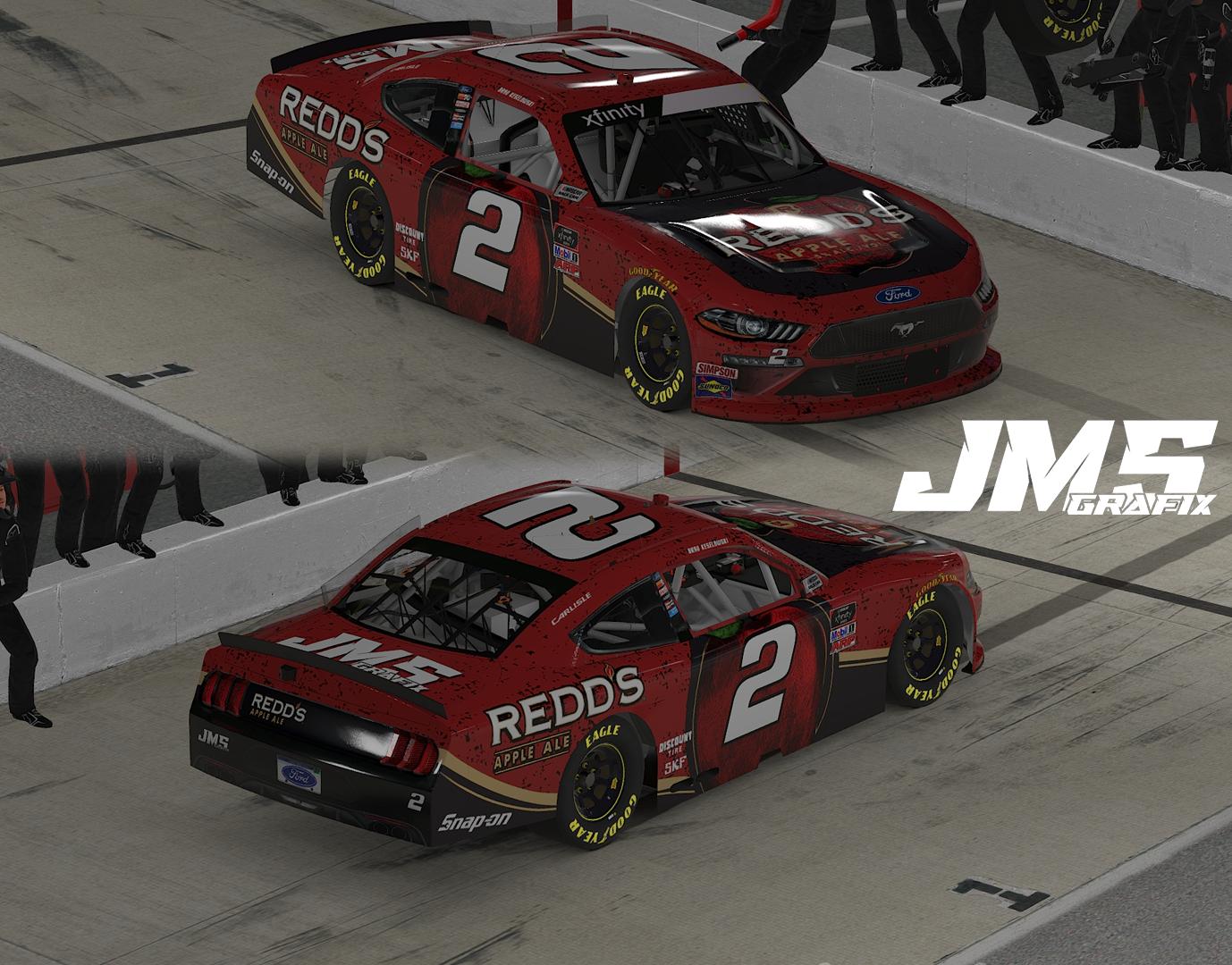 Preview of Brad Keselowski Redds Apple Ale | 2013 Replica by Jackson Menchu