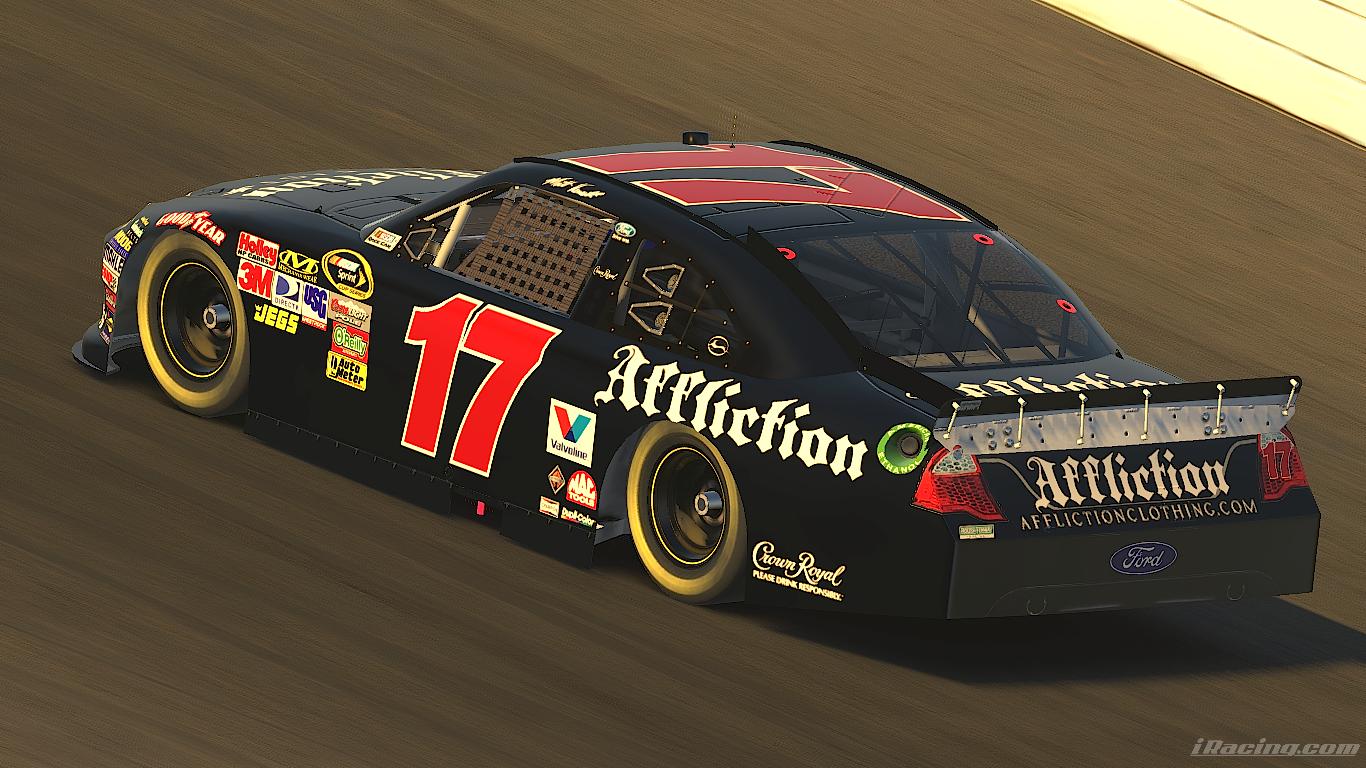 Preview of 2011 Matt Kenseth Affliction Ford Fusion by Lucas Cram