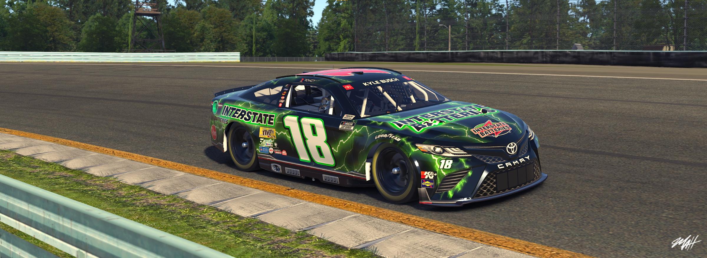 Preview of Kyle Busch Interstate Batteries Next Gen concept -no number- by Matt Tomelleri