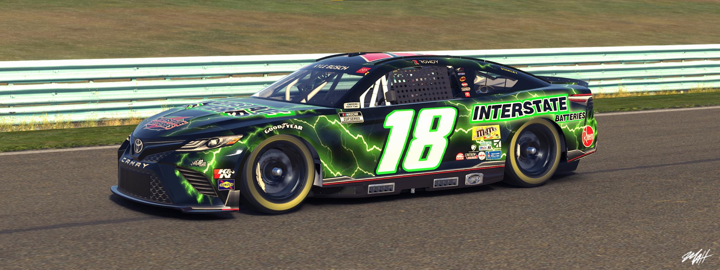 Preview of Kyle Busch Interstate Batteries Next Gen concept -no number- by Matt Tomelleri