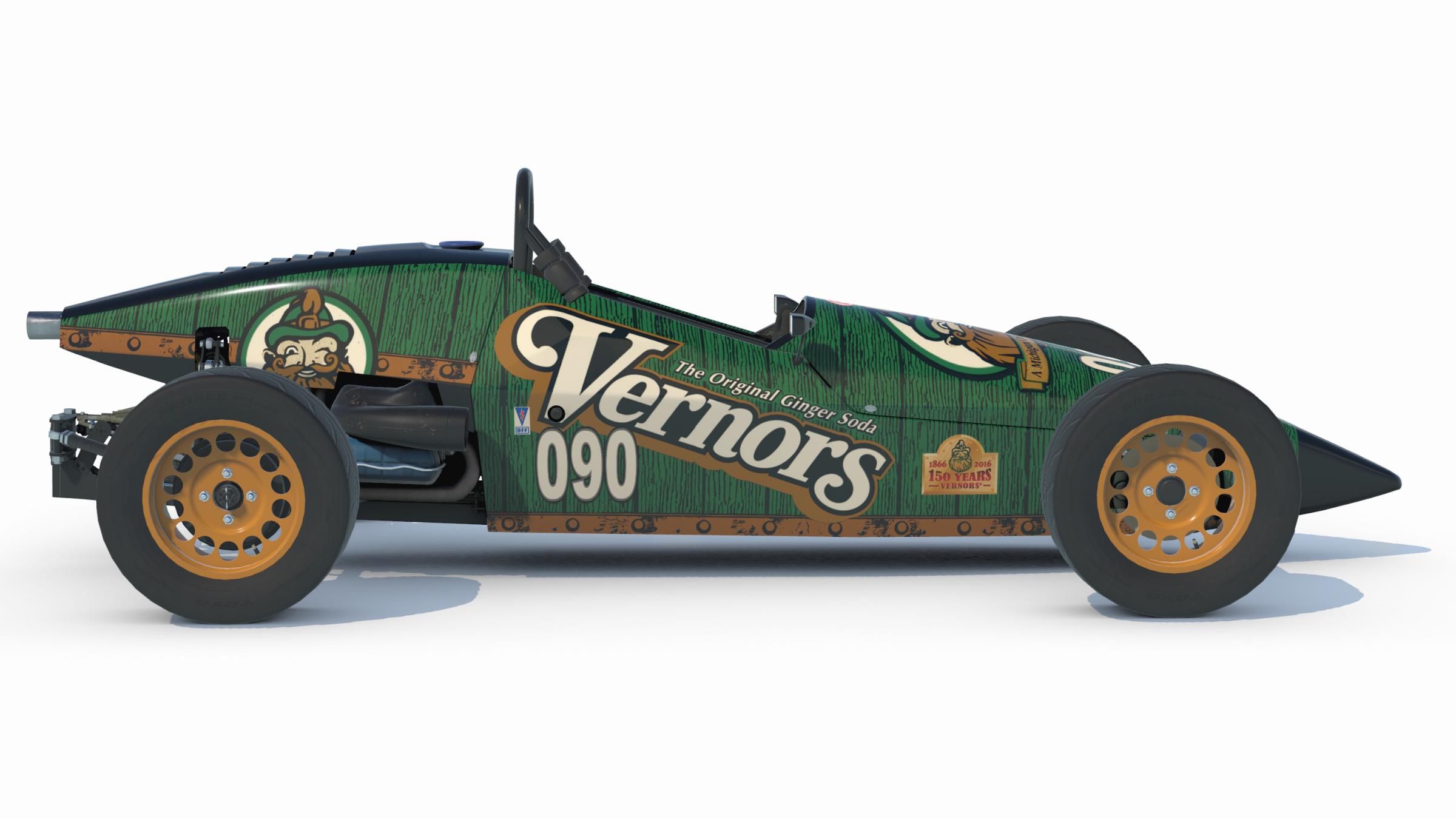 Preview of Formula Vee Vernors by Casey Shaw