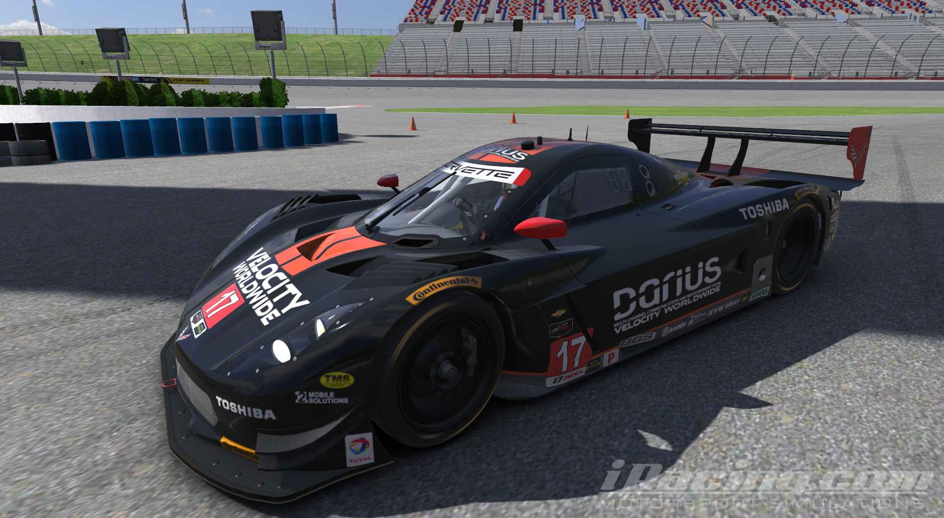C7 DP Darius/Velocity Worldwide Paint by Matt Ballard - Trading Paints