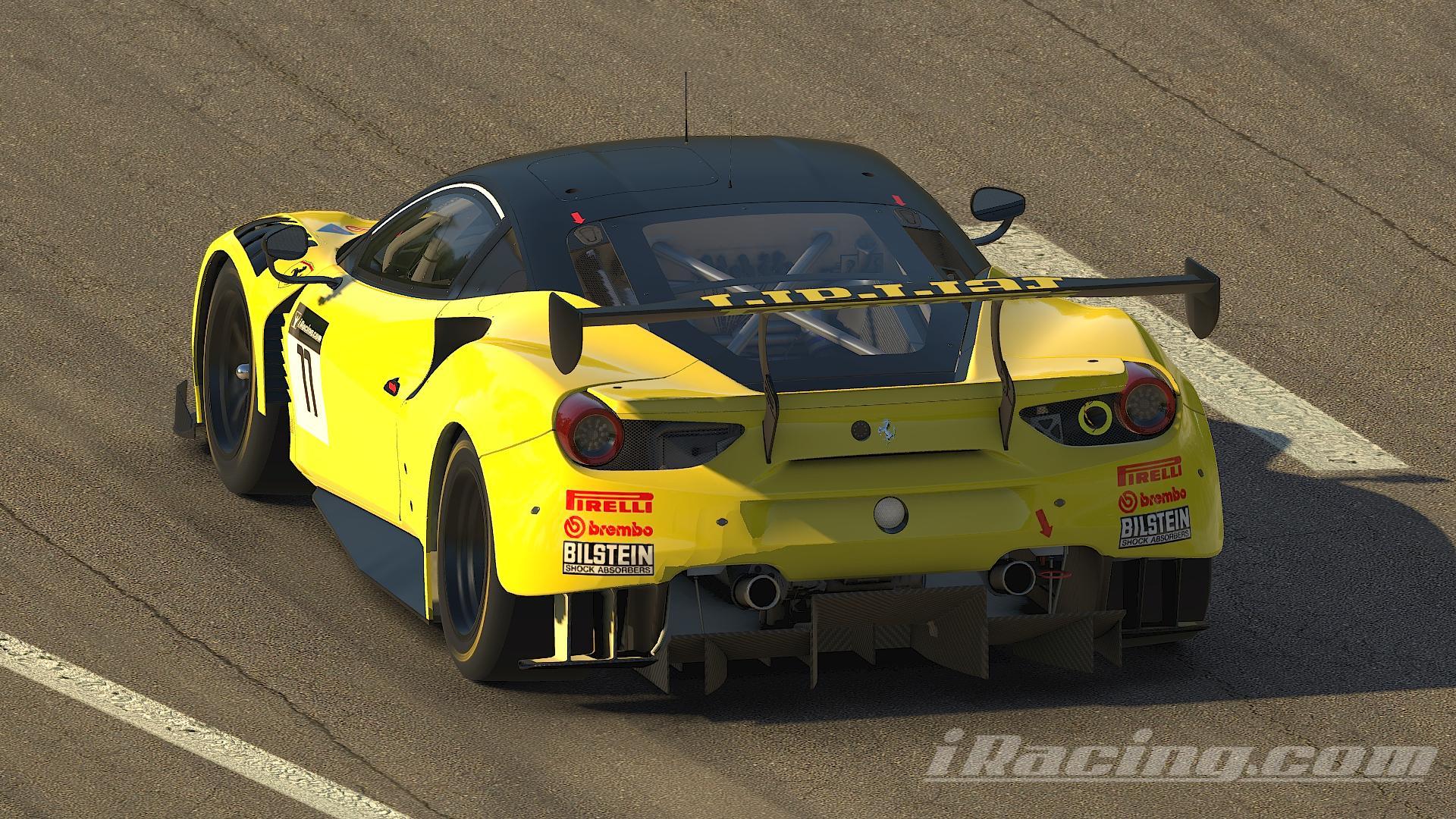 Preview of Ferrari 488 GT3 in Giallo Modena by Kimber Jansen