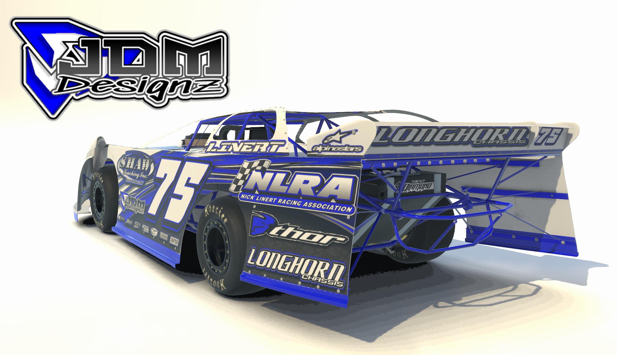 Preview of Dirt Late Model - #75 Nick Linert [JDM] by Nicolas Linert