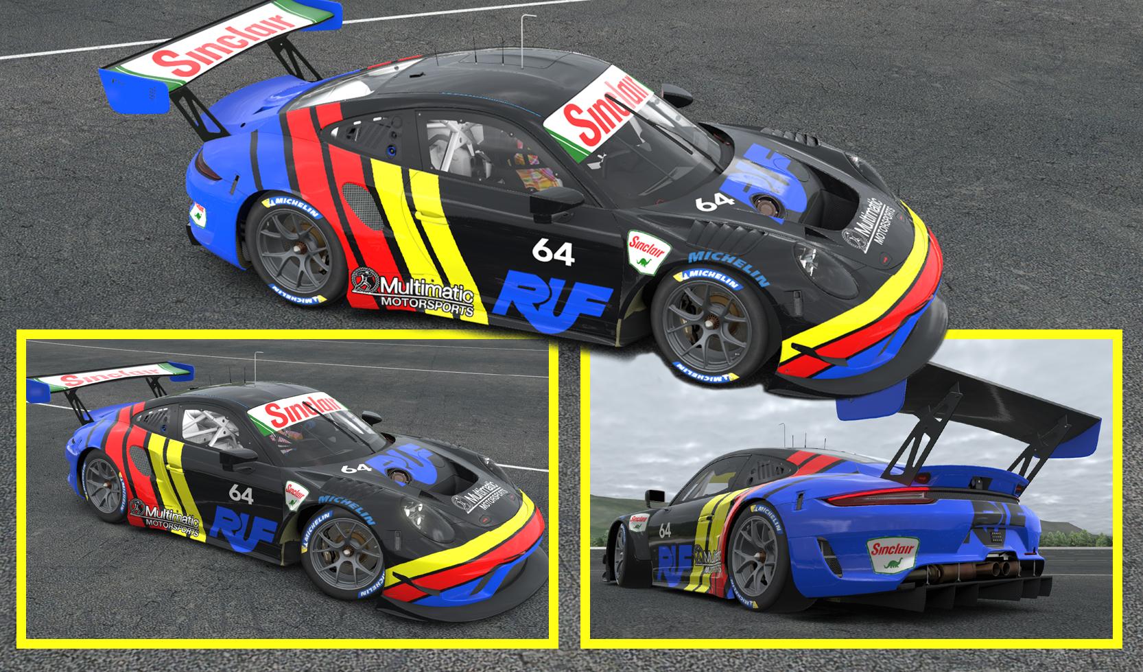 Preview of Porsche 911 GT3 R Ruf by Clyde Coman