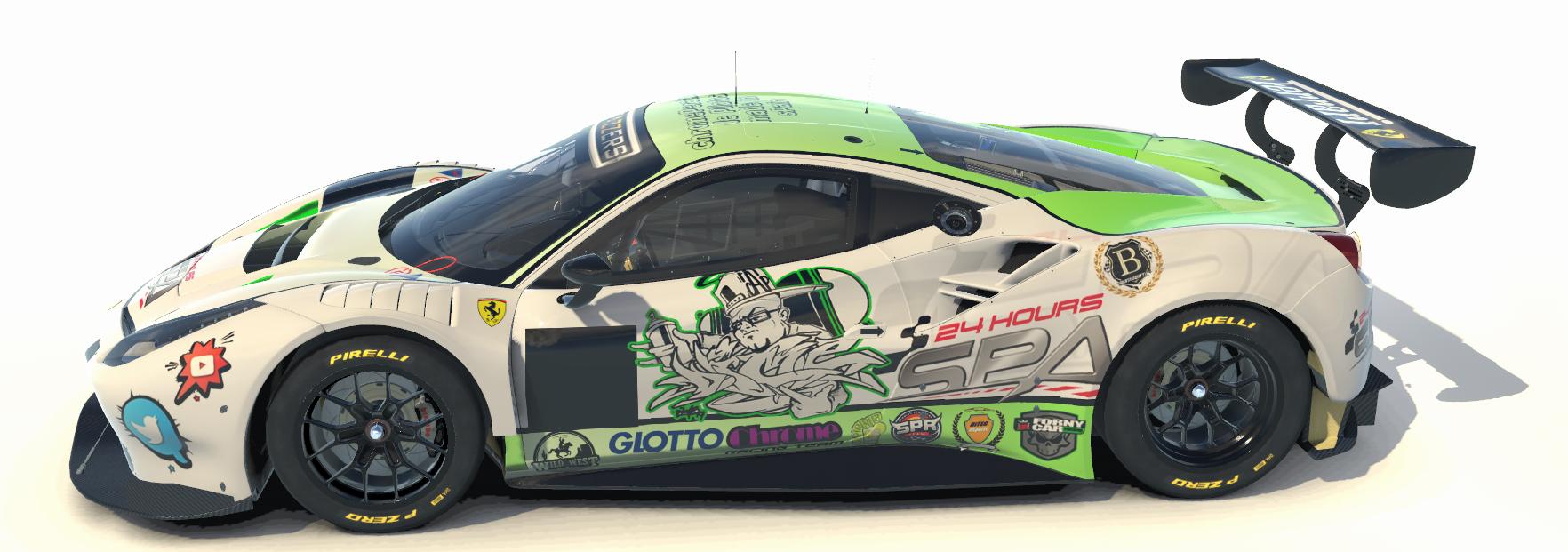 Preview of Ferrari 488 GT3chromeperativa by Diego Aller Snipercabe