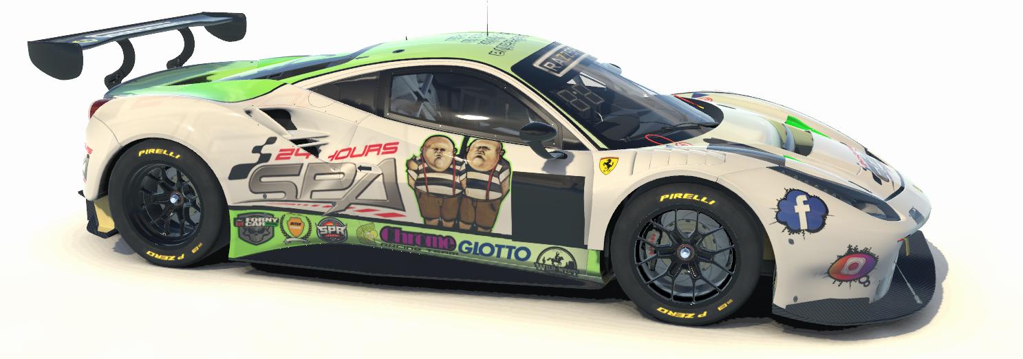 Preview of Ferrari 488 GT3chromeperativa by Diego Aller Snipercabe